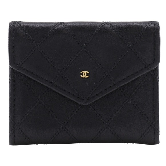 CHANEL Black Logo Wallet - Picture 1 of 11